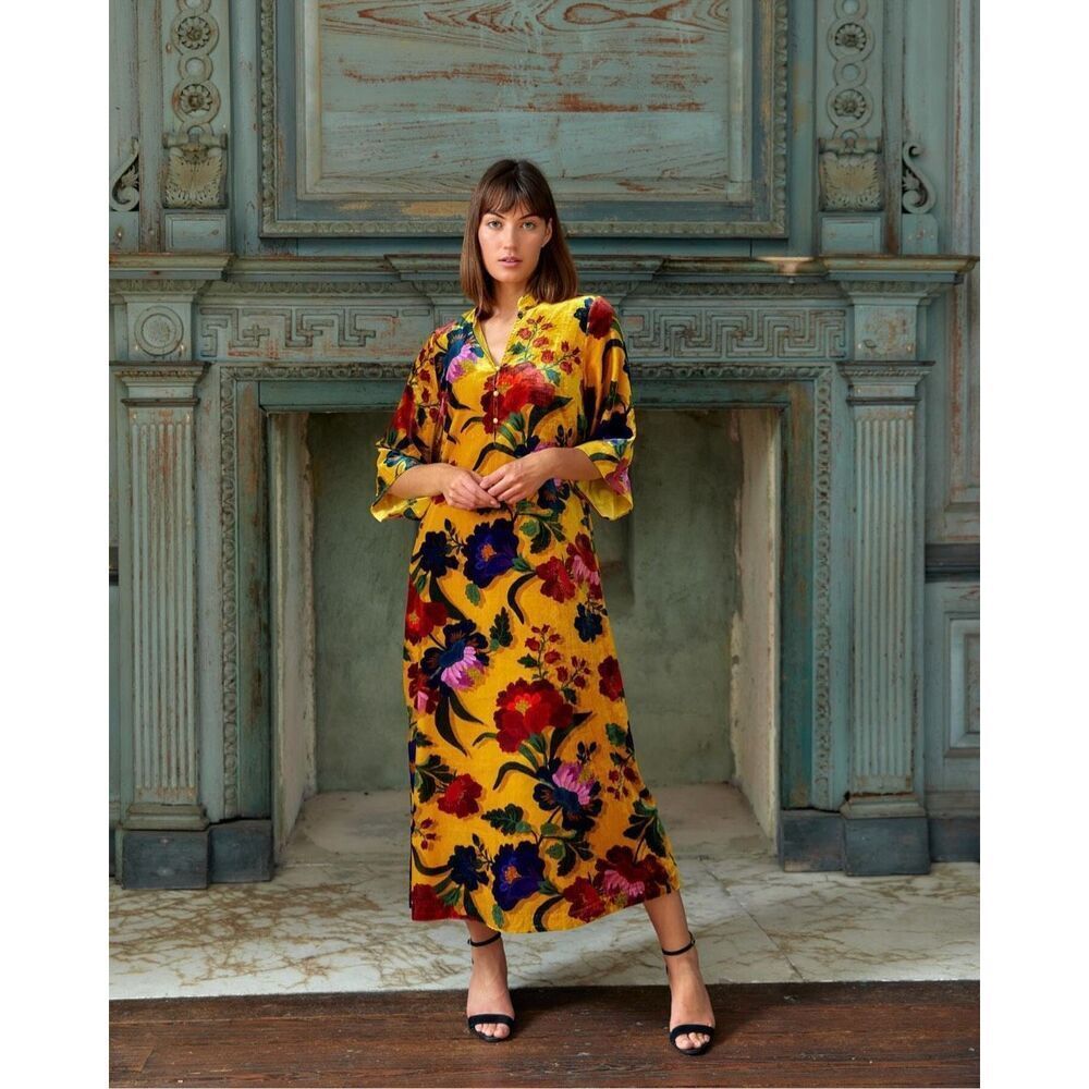 Alden Adair Jerry Dress in Arabesque‎ Velvet Size XLarge